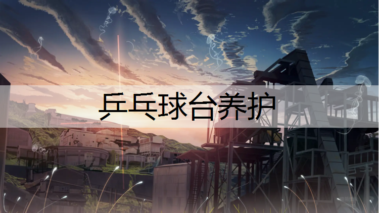 乒乓球台养护